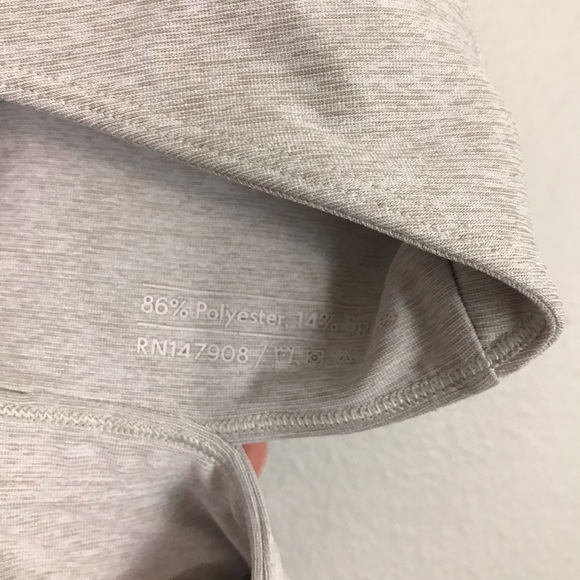 Outdoor Voices XS Crop Top Cream Gray - Picture 8 of 9